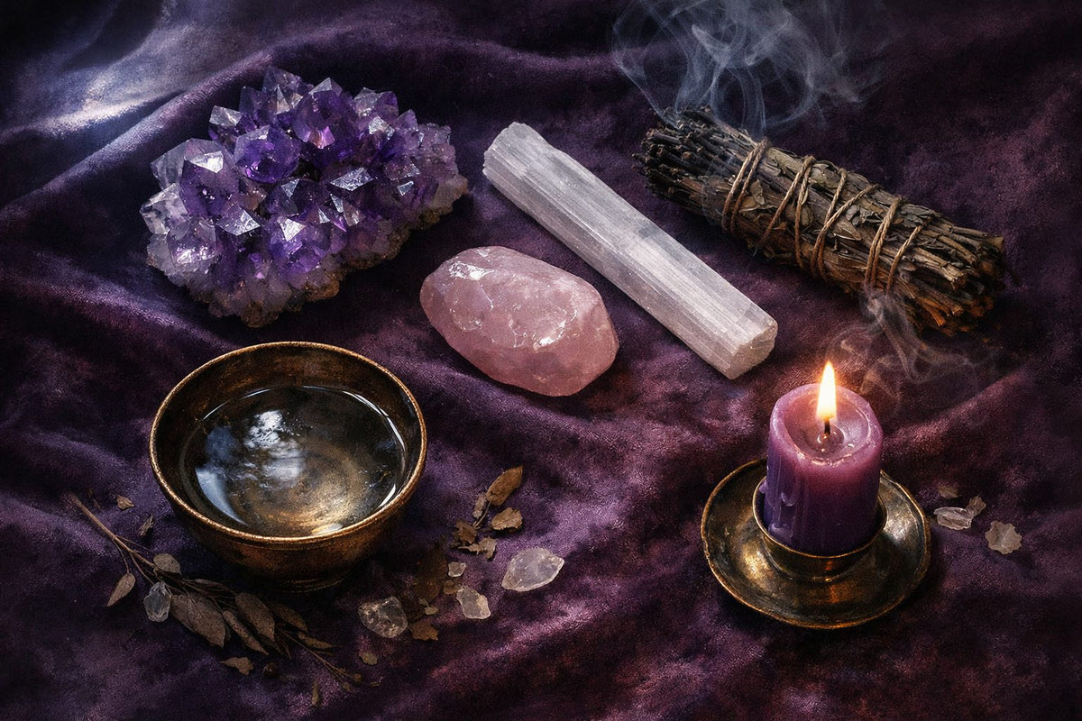 Comment purifier et recharger ses pierres : 7 méthodes douces et sûres — Le Portail des Mystères