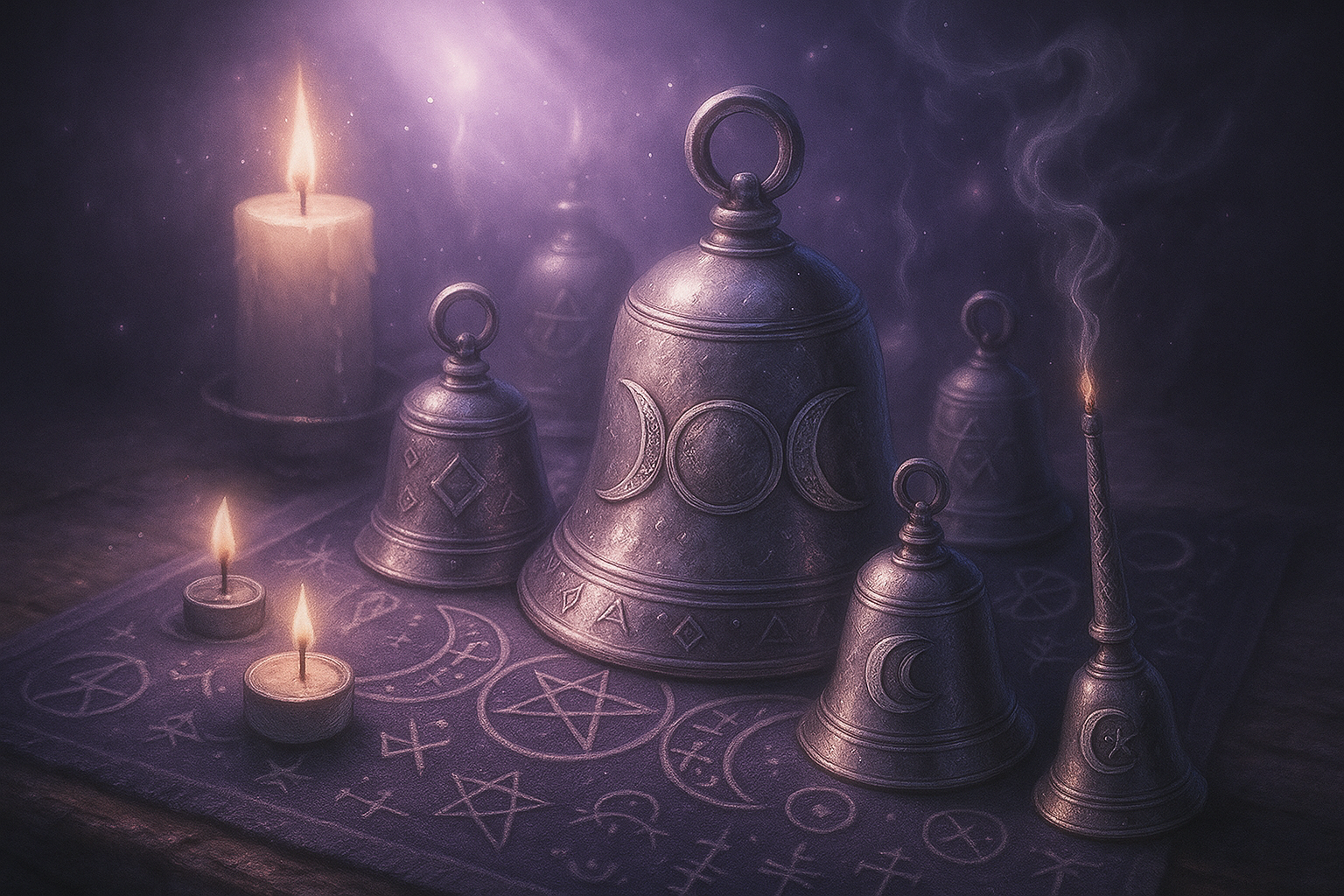 Images de cloches rituelles