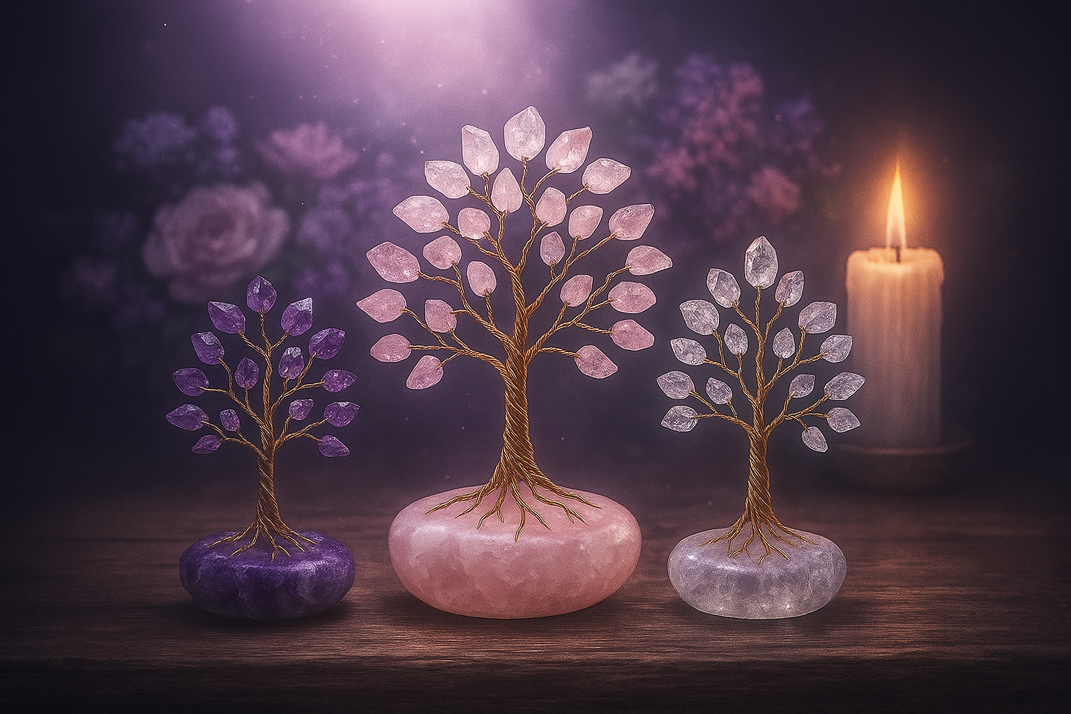 Des arbres de cristal