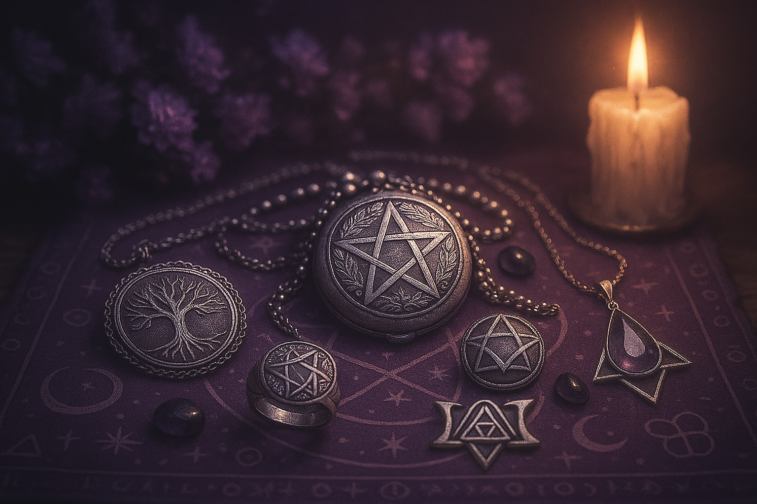 Des bijoux ésotériques