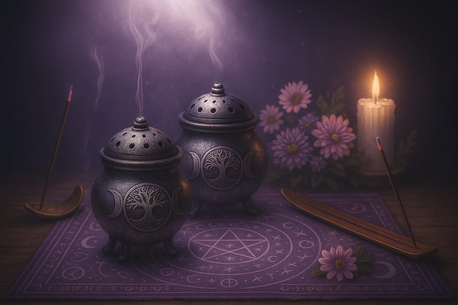 des brule encens et porte encens