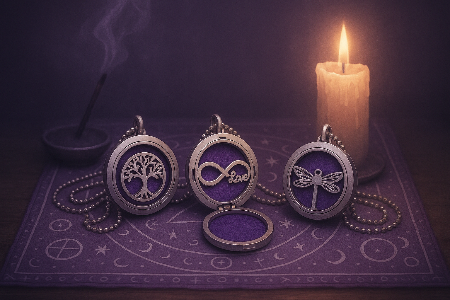 des colliers aromathérapie