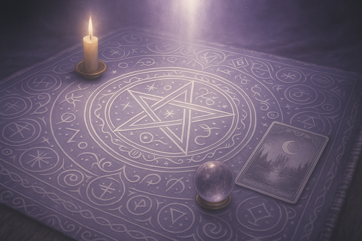 Tapis de pratique magique