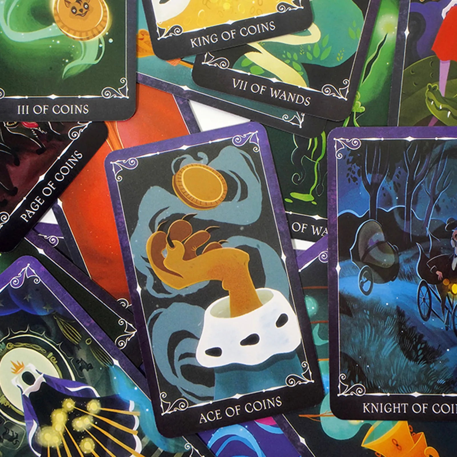 Disney Villains Tarot – Jeu de 78 Cartes (Version Anglaise, Notice PDF via QR Code)