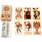 Tarot de Marseille von Conver 78 Karten Heft Französisch 78 Karten des Tarot de Marseille
