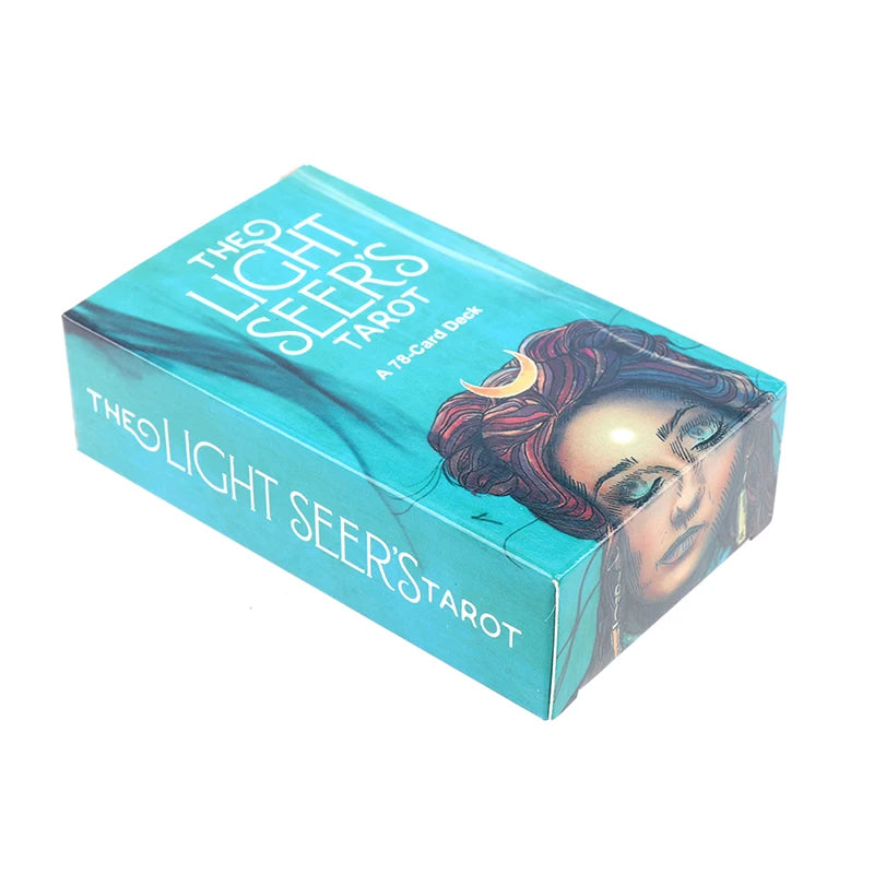 The Light Seer’s Tarot – Jeu de 78 Cartes (Version Anglaise, notice PDF via QR code)