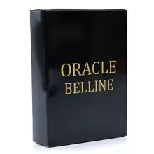 Oracle Belline – Jeu Divinatoire de 53 Cartes avec Livret (Édition Classique Boîte Noire)