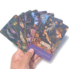 Fortune Teller Oracle – Jeu de 56 Cartes Illustrées (Version Anglaise)