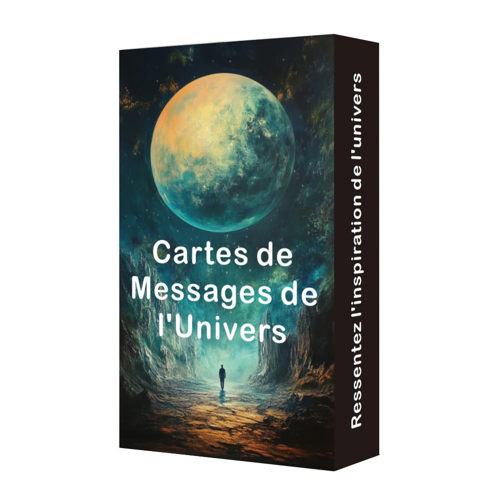 Cartes de Messages de l’Univers – 54 Cartes Inspirantes sans Notice (Version Française)