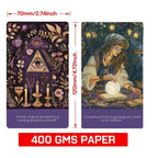 Fortune Teller Oracle – Jeu de 56 Cartes Illustrées (Version Anglaise)