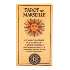Tarot de Marseille von Conver 78 Karten Heft Französisch 78 Karten des Tarot de Marseille