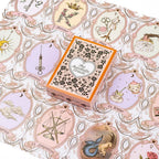 Das Rosebelle Orakel – Set aus 65 Wahrsagekarten im romantischen Vintage-Stil (Englisch)