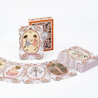 Das Rosebelle Orakel – Set aus 65 Wahrsagekarten im romantischen Vintage-Stil (Englisch)