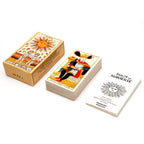 Tarot de Marseille von Conver 78 Karten Heft Französisch 78 Karten des Tarot de Marseille