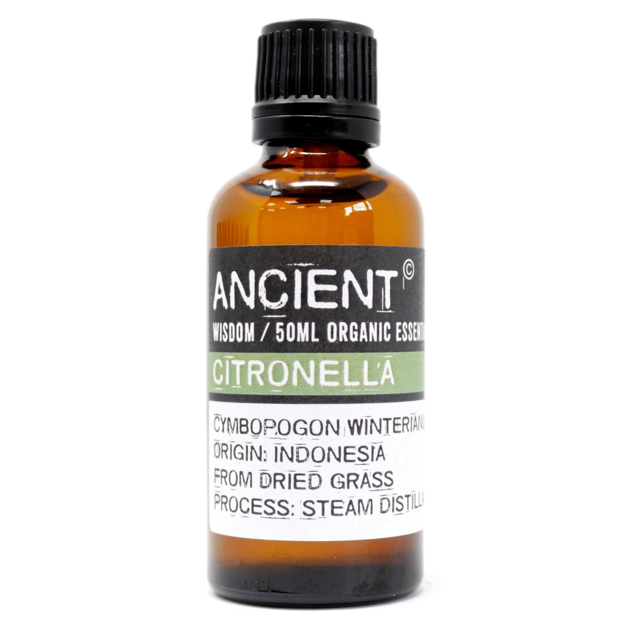 Huile Essentielle de Citronnelle Bio – 50 ml