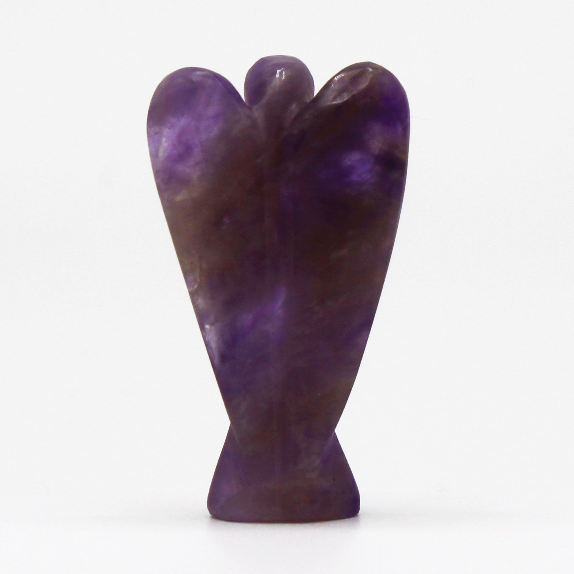 Ange en Améthyste Sculpté à la Main
