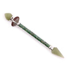 Baguette Magique Shiva Lingam – Aventurine Verte – Bonheur
