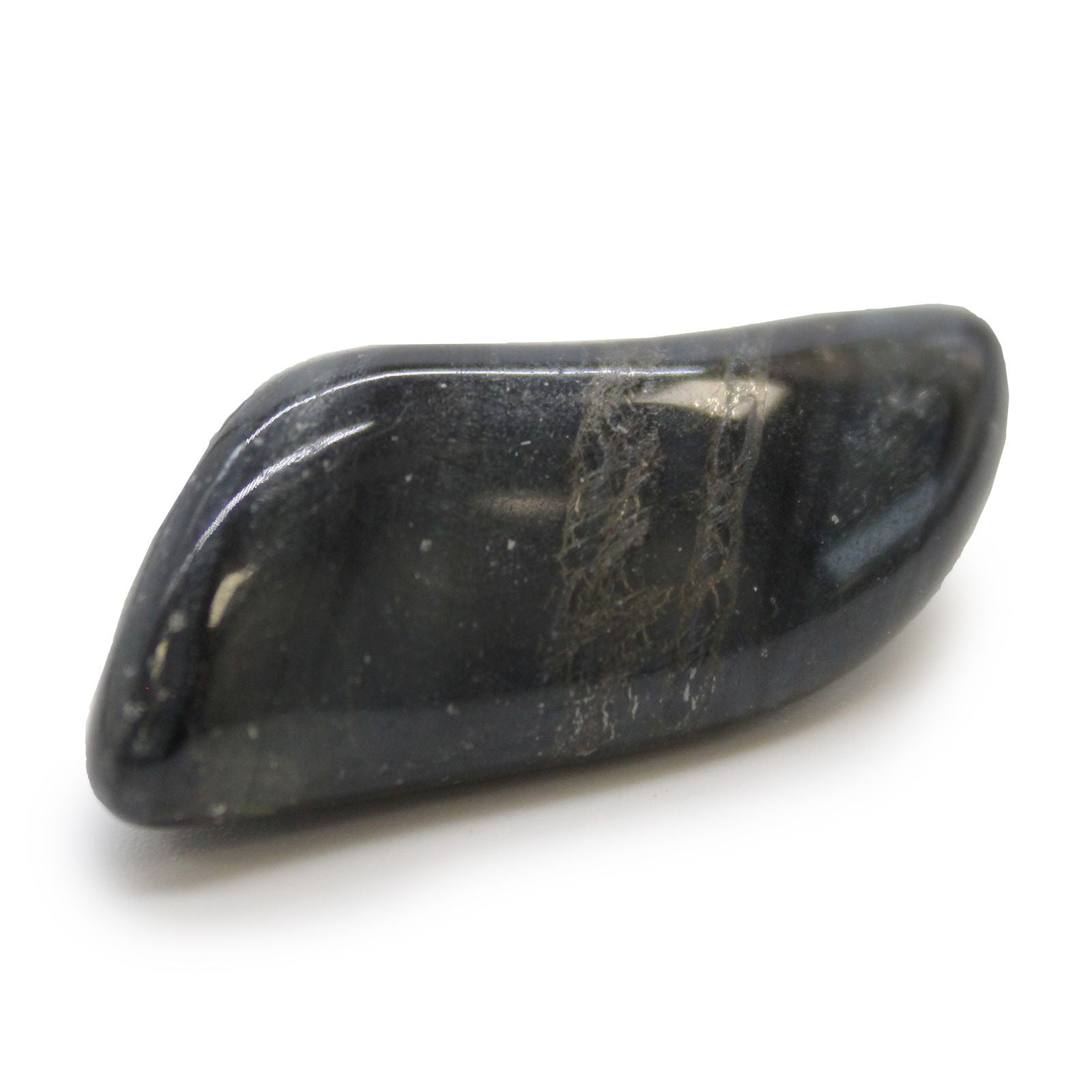 Sachet de 24 Grosses Pierres Roulées – Œil de Tigre Bleu