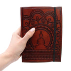 Carnet en Cuir Végétal – Petit Arbre de Vie