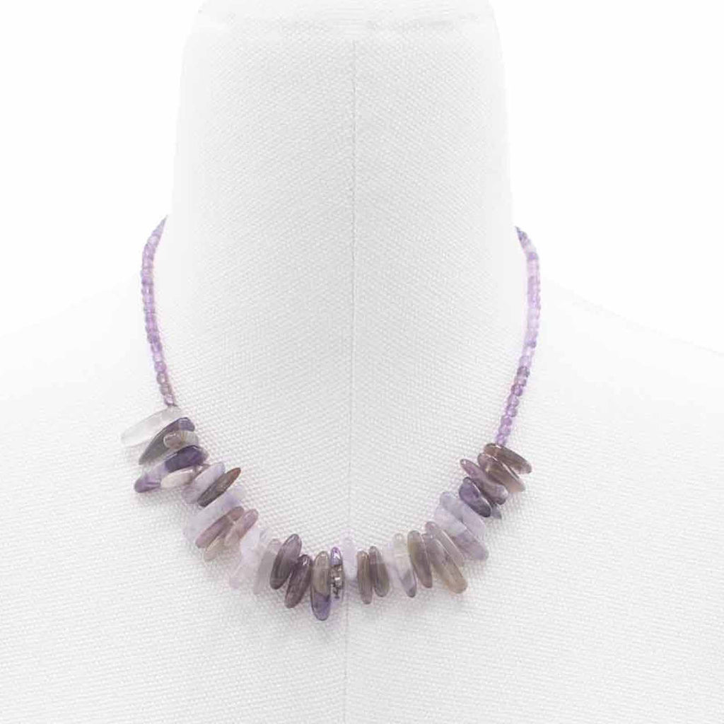 Collier Longstone Gem – Améthyste