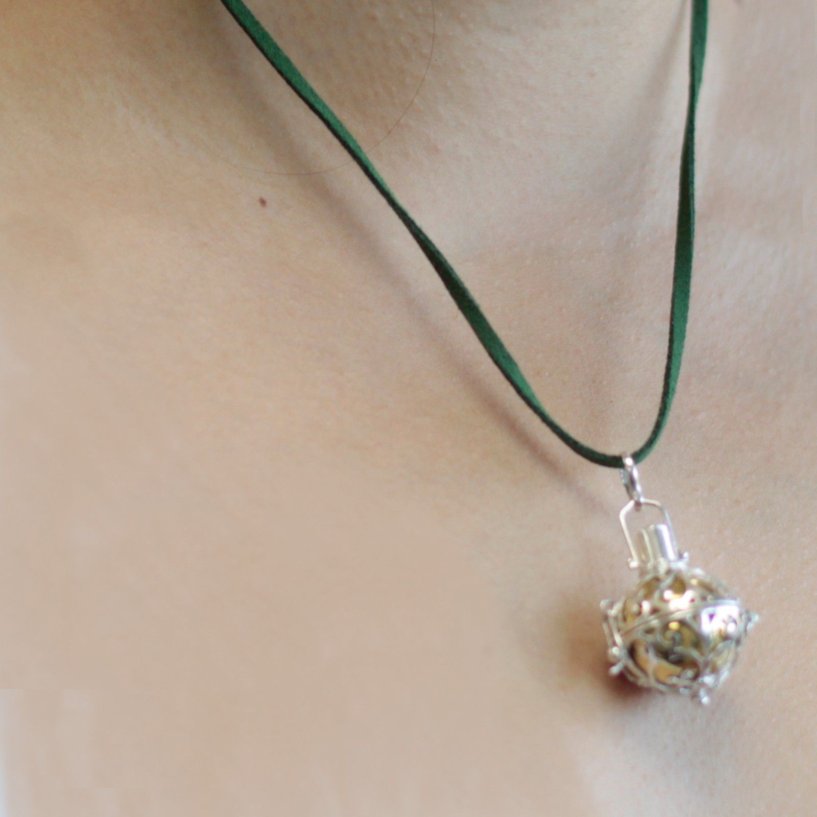 Cloche d'Ange en Argent 925 – "Healing" – 23 mm