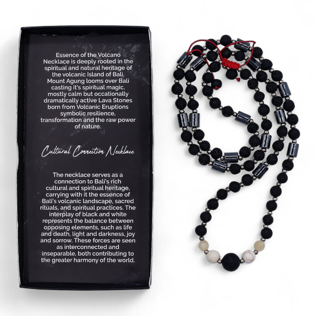 Collier « Essence du Volcan » – Connexion Culturelle