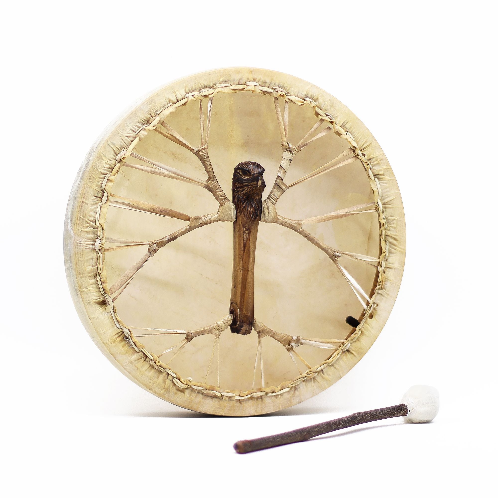 Tambour Chamanique Esprit de l'Aigle – Accordable – 40 cm