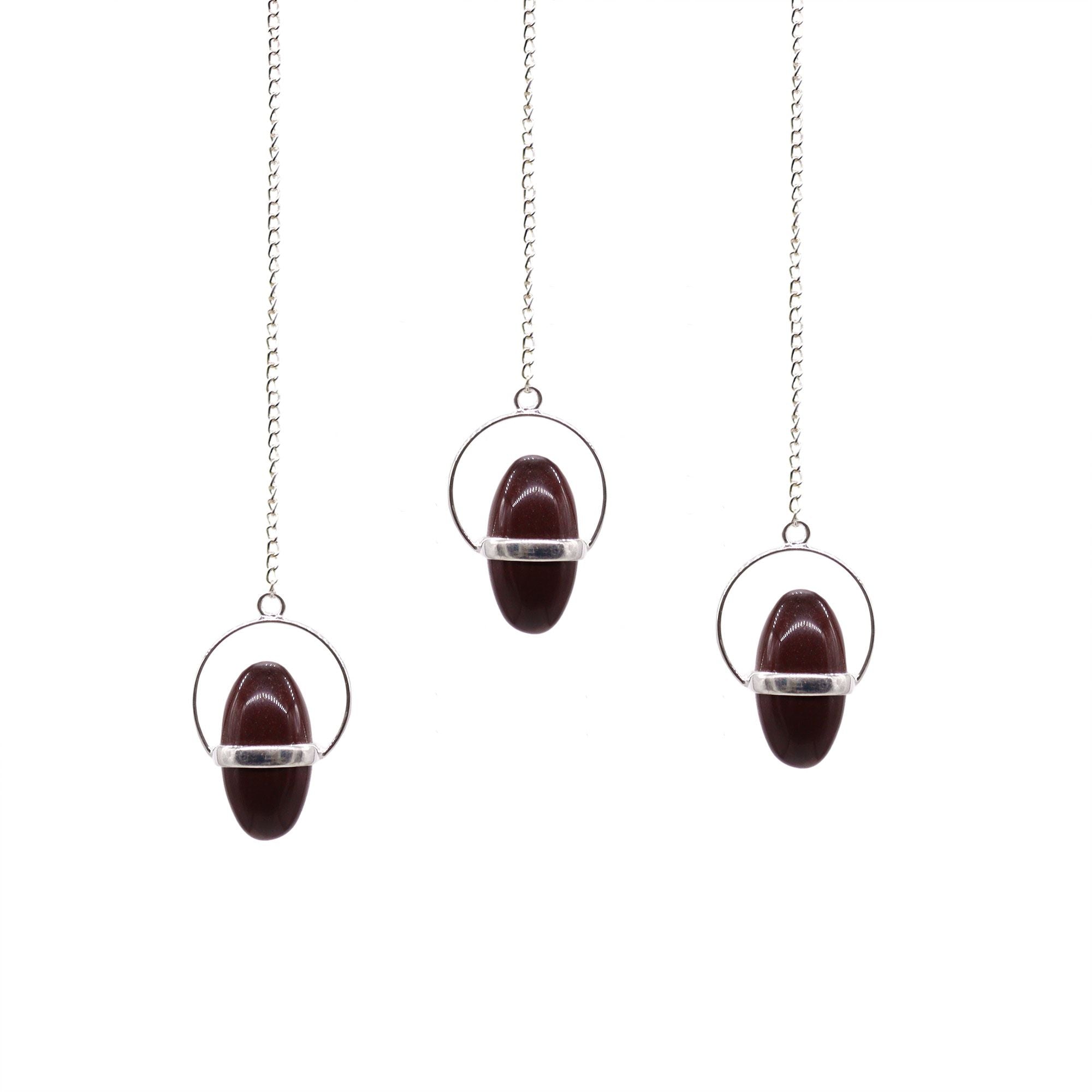 Pendule Shiva Lingam avec Anneau