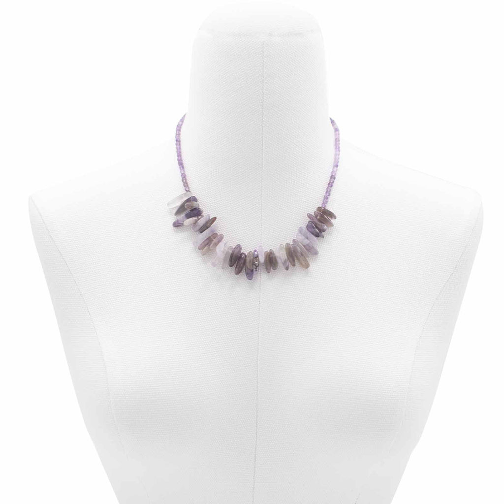 Collier Longstone Gem – Améthyste