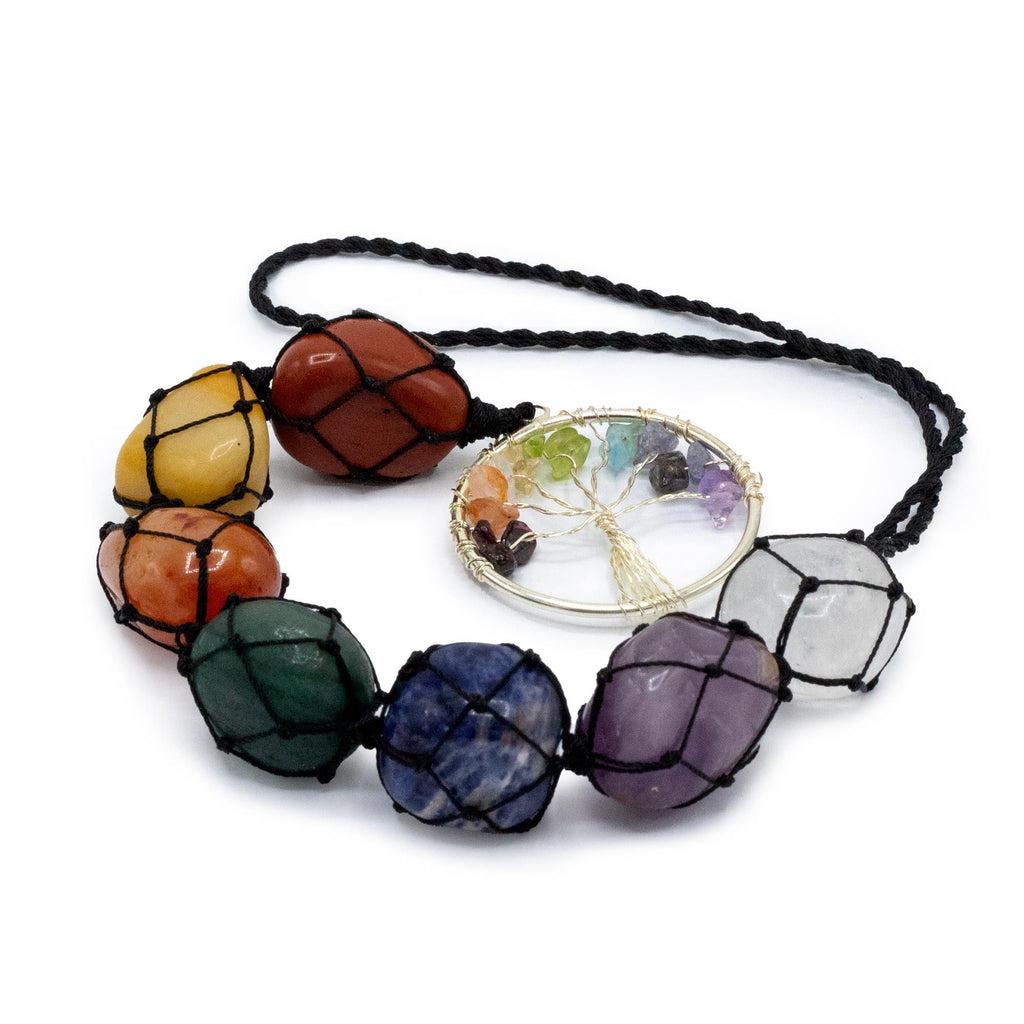 Pendentif Mural Chakras – Arbre de Vie