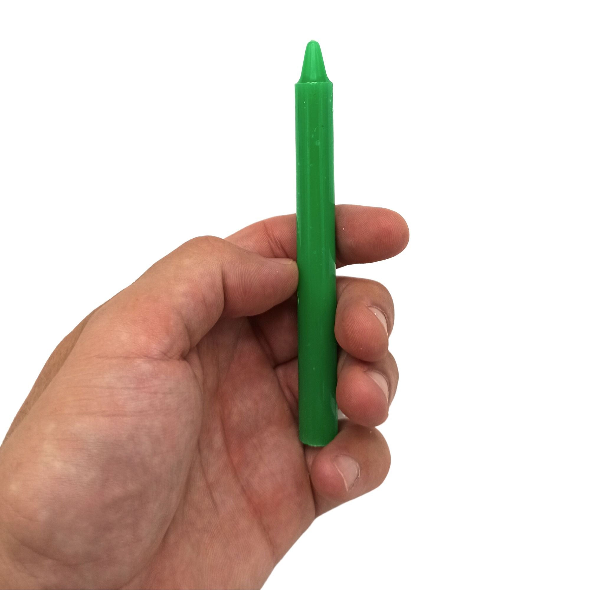 Bougies de Manifestation – Verte – Chakra du Cœur (pack de 12)