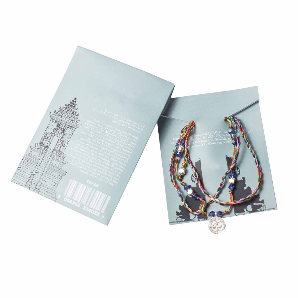 Bracelet Temple String – Om dans la Sérénité