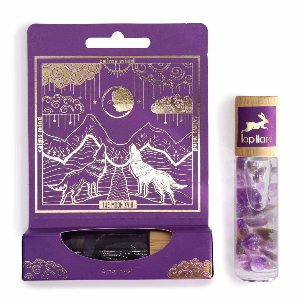 Roller Aromathérapie & Gemme – Tarot La Lune (The Moon)