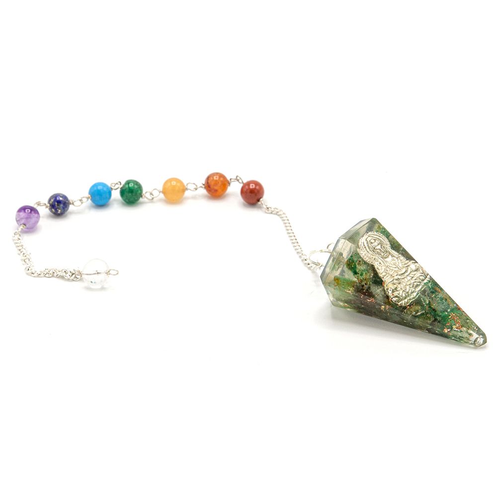 Pendule Orgonite Chakra – Bouddha