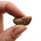 Sachet de 24 Petites Pierres Roulées – Unakite