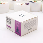 Bougie Cristal – Chakra Couronne
