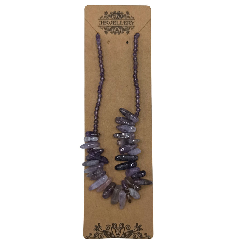 Collier Longstone Gem – Améthyste