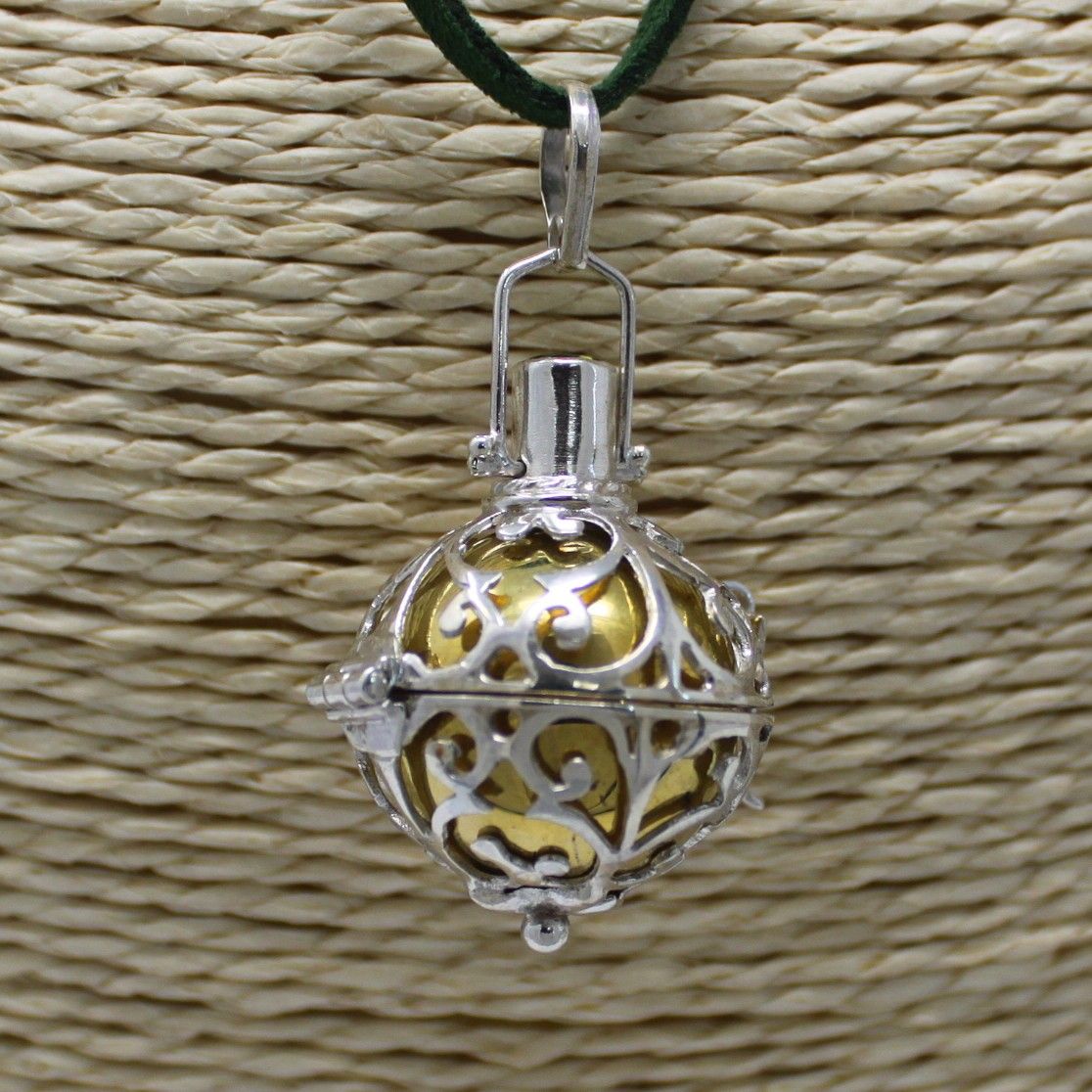 Cloche d'Ange en Argent 925 – "Healing" – 23 mm