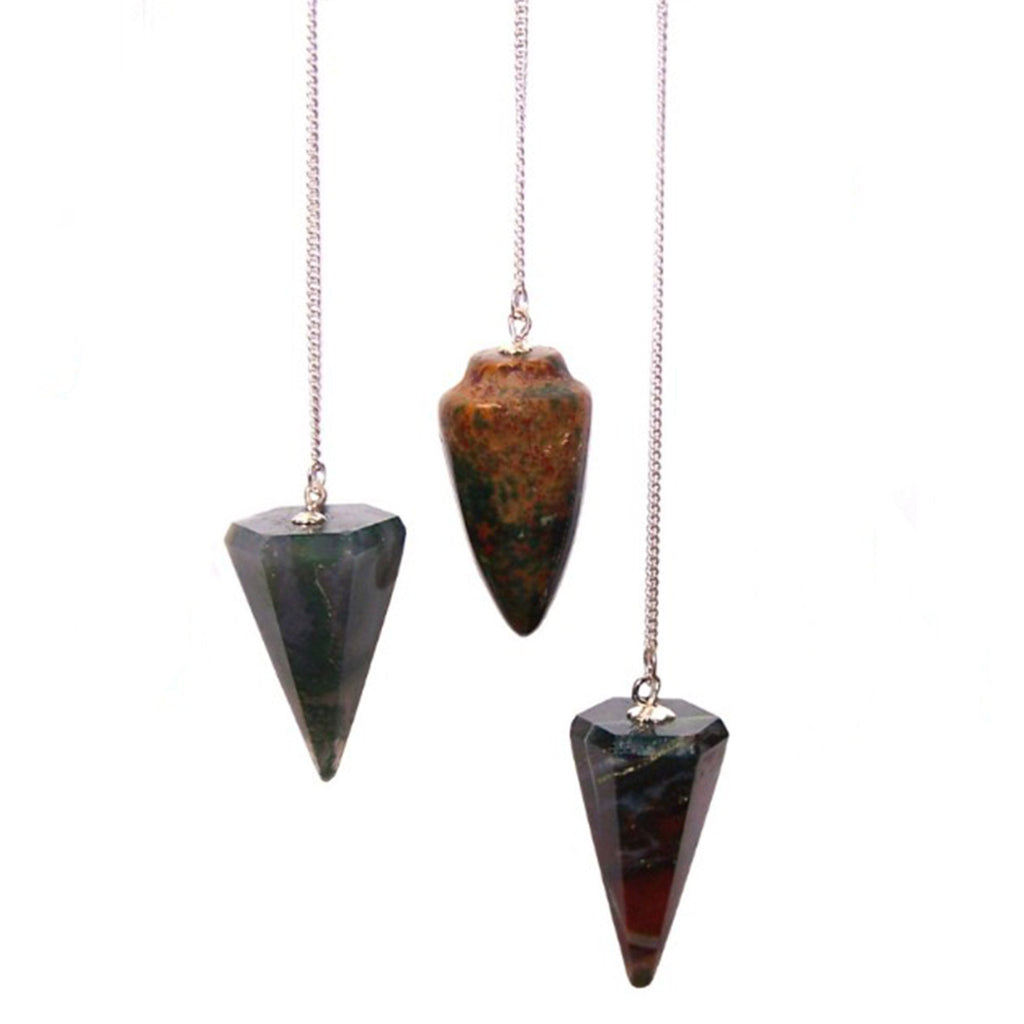 Pendule Divinatoire en Héliotrope