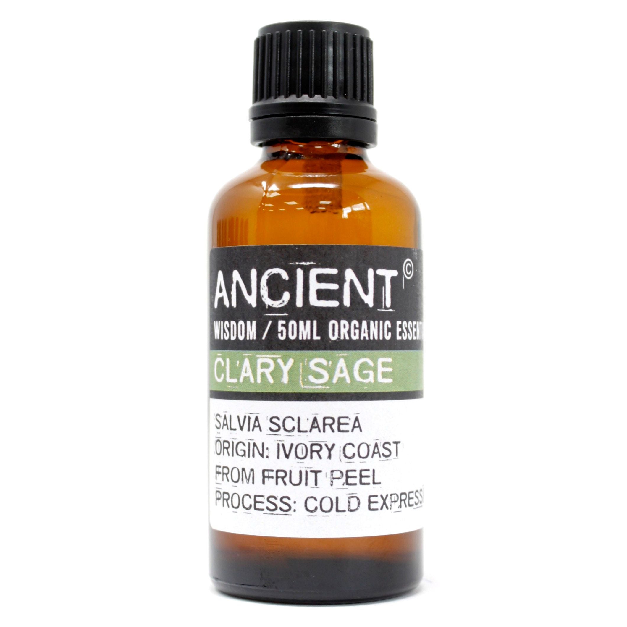 Huile Essentielle de Sauge Sclarée Bio – 50 ml