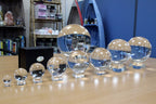 Boule de Cristal sur Support – Quartz Clair – 200 mm