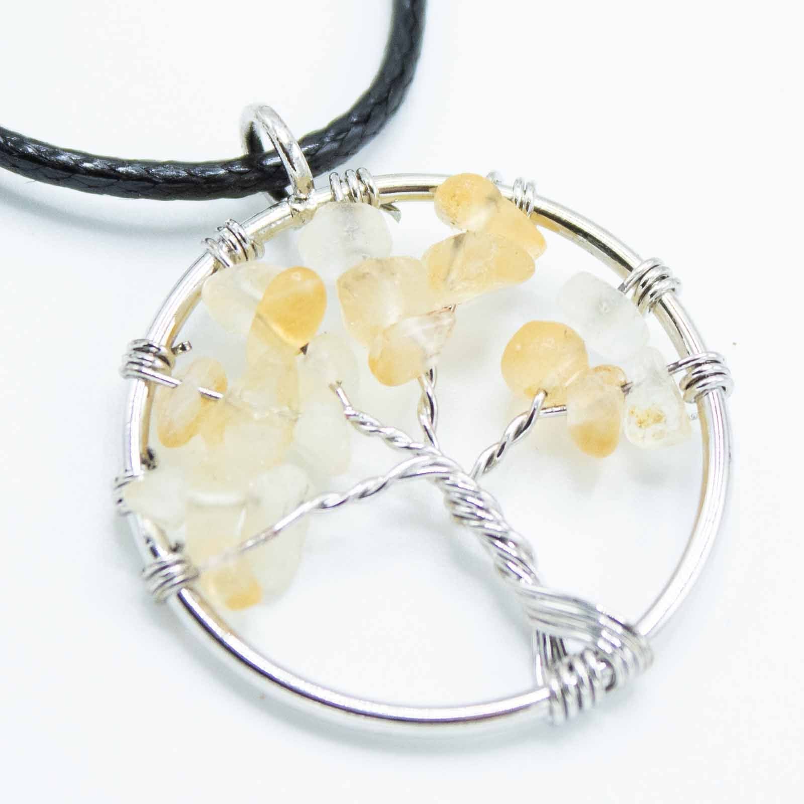 Collier Arbre de Vie – Feuillage de Cornaline