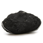 Farbige Calcitgeode – Schwarzer Stein – Gelb