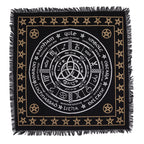 Tapis d'Autel Frangé – Vie Mort Renaissance