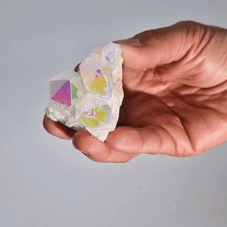 Cluster de Quartz Aura – Angel (Moyen)