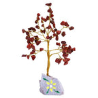 Arbre de Gemmes Indien – Jaspe Rouge – 80 Pierres