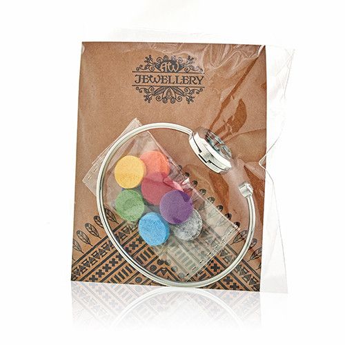 Bracelet Jonc Diffuseur d’Arômes – Libellule avec Pierre Sertie – 20 mm