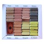 Set Présentoir – 70 Briques d'Encens de l'Himalaya & Brûleur