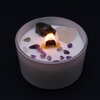 Bougie Cristal – Chakra Couronne