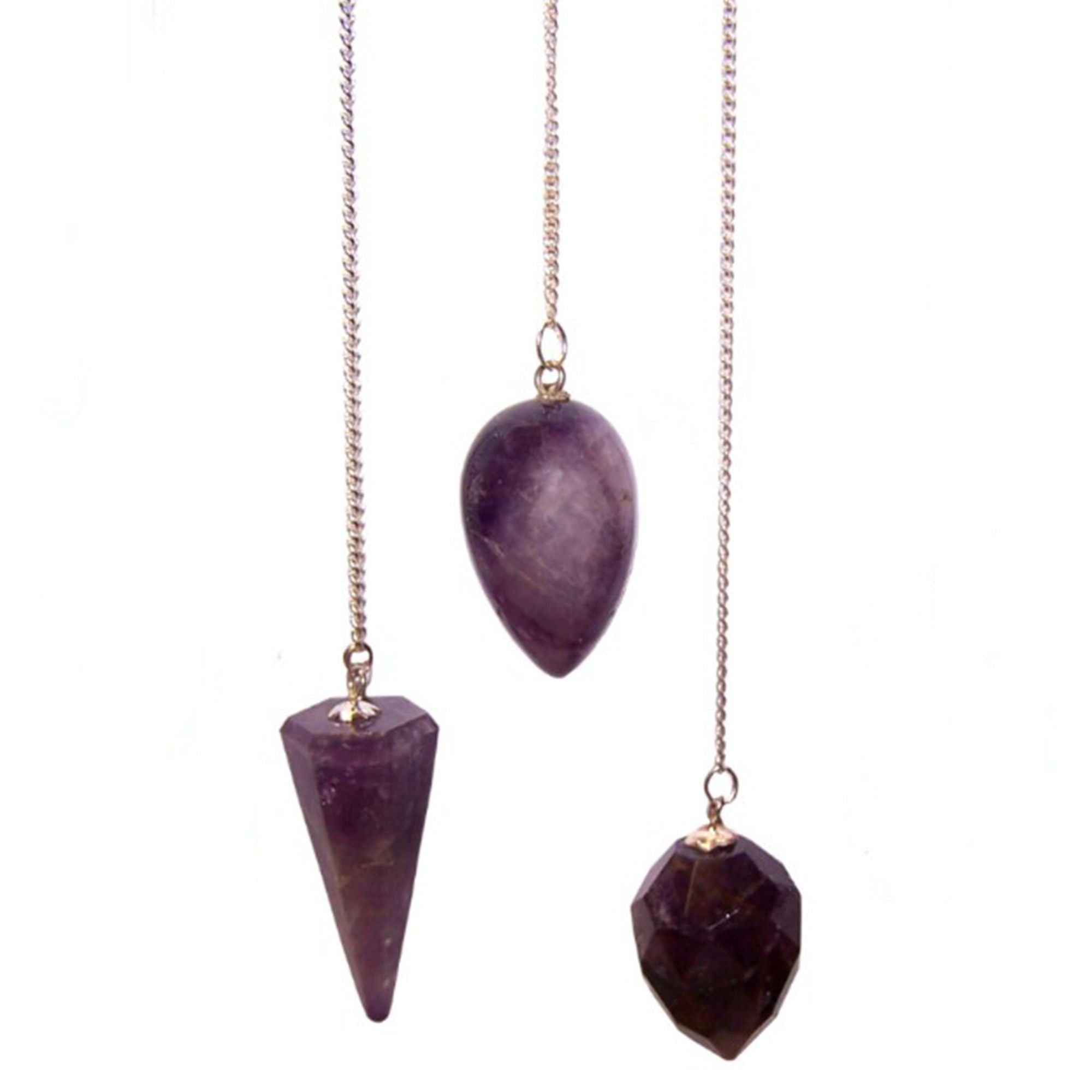 Pendule Divinatoire en Améthyste
